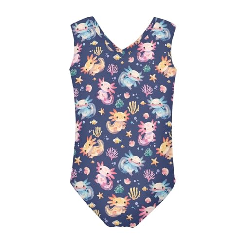 Image of Girls' Swimwear for 3-14 Cartoon Bathing Suit Girl Swimsuit Gym Leotard