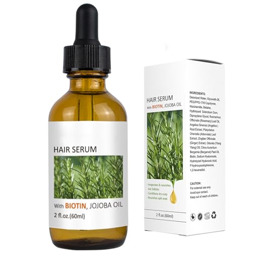 50 ml de aceite de romero para el cabello, aceite de romero orgánico, 100% natural, aceite capilar, aceite de romero de alta dosis, refuerzo del cabello de Vitaspring, aceite esencial de romero para