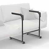 Life Finds Toilet Safety Rails for Seniors - Stand Assist Grab Bar with Padded Handles and Sturdy Support Frame, Standing Aid for Elderly, LF-GRAB1