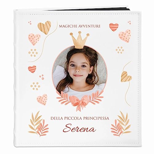 Album Fotografico Maverton - 60 Pagine Nere, Per 240 Foto 10x15cm, Copertina In Pelle Personalizzabile - Foto 5