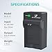 EN-EL12 Battery Charger, LP Charger Compatible with Nikon Coolpix A1000, B600, AW130, AW110, AW100, A900, W300, S1200pj, S9900, S9700, S9500, S9400, S9300, S9200, S8200, S6300, S6200, S6100, S800C