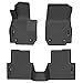 Husky Liners | Weatherbeater Series | Front & 2nd Row Floor Liners - Black | 95591 | Fits 2020-2021 Mazda CX-3