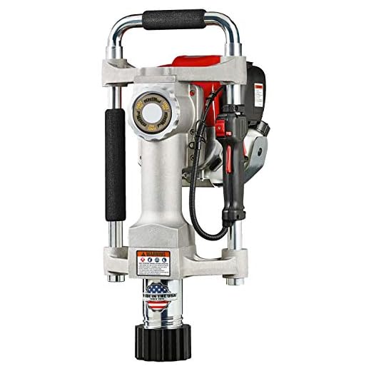 (Made in USA) Rhino GPD40 Fence Pro Honda 4-Stroke 35.8cc Gas Powered Post Driver