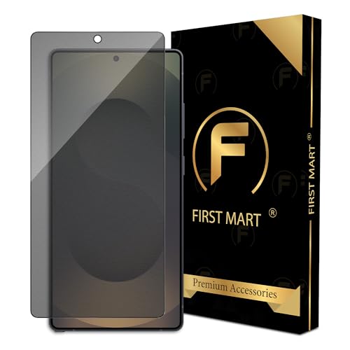 Image of FIRST MART Matte Privacy Tempered Glass for Samsung Galaxy S25 Ultra | Anti-Spy, Anti-Glare 9H Screen Protector, Edge-to-Edge, Case-Friendly, Anti-Fingerprint | Pack of 1