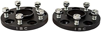 WSNS15B Black 15mm Wheel Spacer (Nissan 5x114.3 Hub Centric (66 Hub Bore), 1 Pack