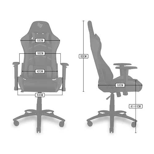 Cadeira Gamer Premium Pichau Donek Preta, BY-8188-PRETO