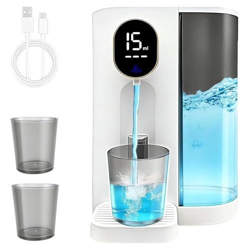 Distributeur de bain de bouche 600ml hydropulseur électrique LED - 2