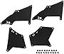 Splash Guard Fender Liner Shields with Clips Compatible with 2003-2020 Toyota 4 Runner 2007-2014 FJ Cruiser 2010-2018 Lexus GX460 2003-2009 Lexus GX470- Replaces 53735-35150, 53886-35020