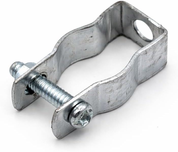 Conduit Hanger & Conduit Clamp, 1/2" Zinc Plated Steel with Bolts 10 Pack, Electrical EMT Rigid Conduit Pipe Mount Clamps Fittings Insulated Support Hangers
