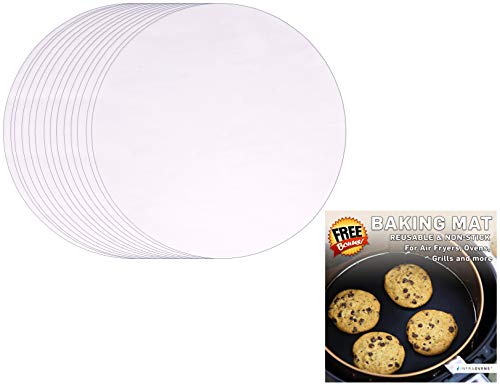 100pcs Air Fryer Parchment Paper Accessories Compatible with Best Choice Products, Posame, Bella