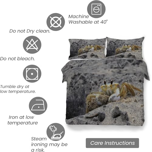 Housse de couette 200x200 plage pour une chambre ambiance bord de mer - 7