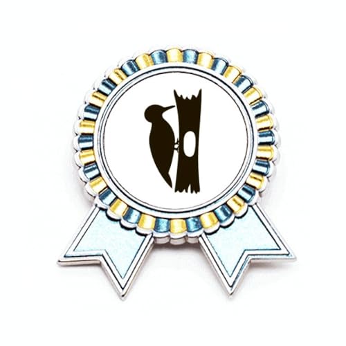 Broche piquet noir M métal pour accessoiriser un manteau d'hiver