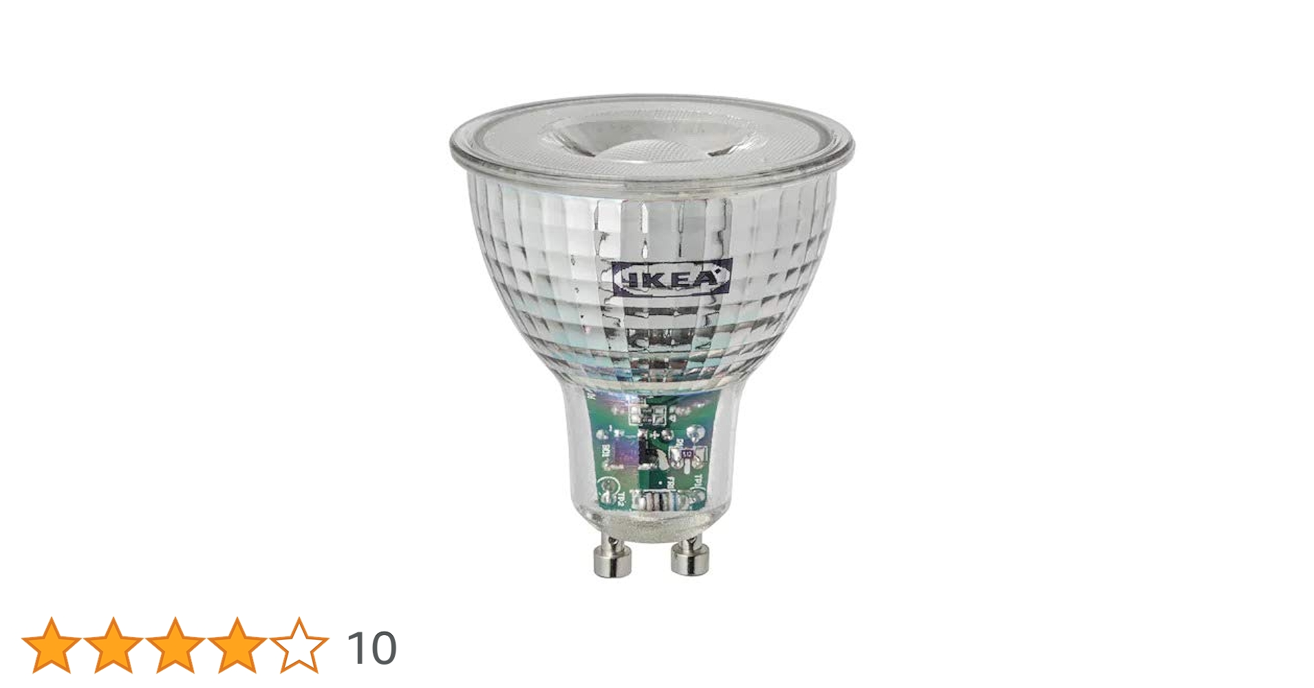 Amazon.co.jp: IKEA/イケア TRADFRI LED電球 GU10/400