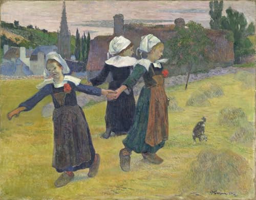 Graffiti art mural Paul Gauguin tableau salon moderne poster 60x90