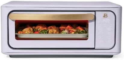 Beautiful Infrared Air Fry Toaster Oven, 9-Slice, 1800 W, by Drew Barrymore (Lavender)