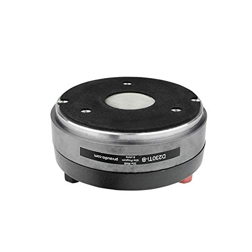 Prv Audio 1" Exit Bolt On Horn D230Ti-B 60 Watts Program Power, 8 Ohm, 1.4 Inch Voice Coil Pro Audio Titanium Compression Driver For Replacement And Upgrade For Pro Audio Speakers Systems (Single) #TOP1