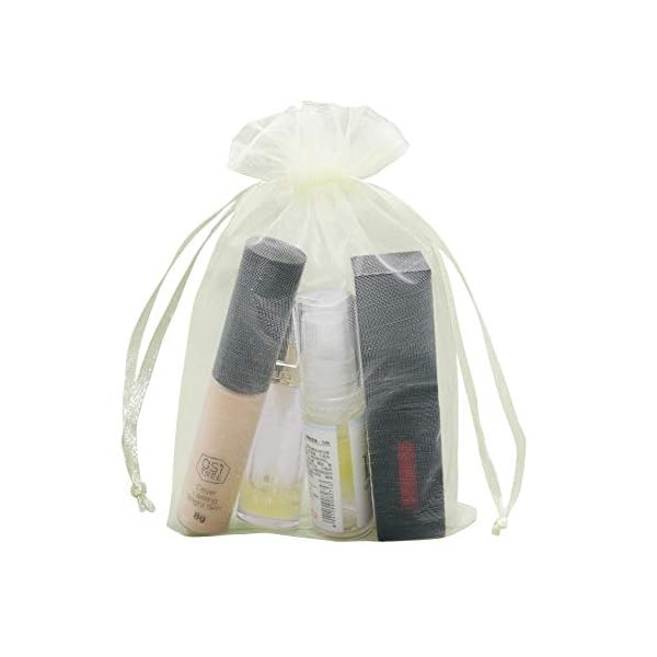 Organza-Beutel mit Kordelzug, mittelgroß, 100 Stück – Bild 7