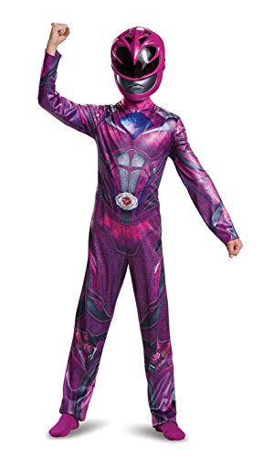 Disguise Ranger Movie Classic Costume, Pink, Small (4-6X)