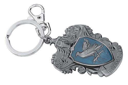Harry Potter Ravenclaw School Crest Pewter Keychain, Silver