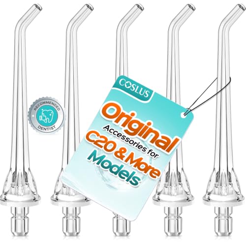 COSLUS Original C20 C50 C51 E40 C31 Flosser Replacement 5 Standard Set