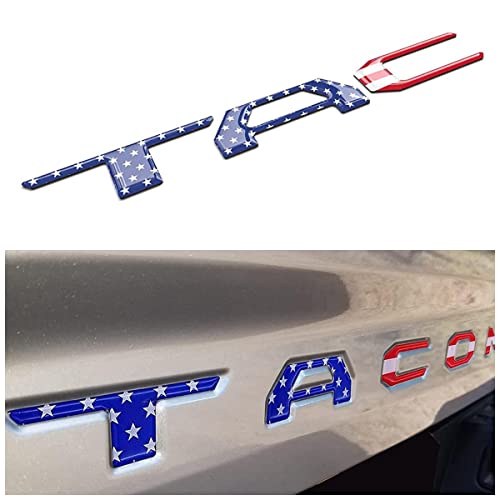 Image of Insert Letter 3D Emblems 2024 2025 (America Flag)