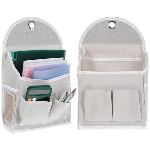 guduling Wall Hanging Storage Bag with Pockets, Hanging Diaper Organizer, Small Over The Door...