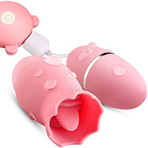 Waterproof 7-Speed USB Rechargable Quiet Sucking Dual Motor Double Head Pleasure Bullet- Vibrating