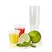 Produktbild Plantvibes 100 x Bio Schnapsbecher, kompostierbar & CO2 neutral, kleine Plastikbecher aus PLA, stilvolle Shotgläser für Jelly Shots, Bio-Einweggeschirr, 30 ml