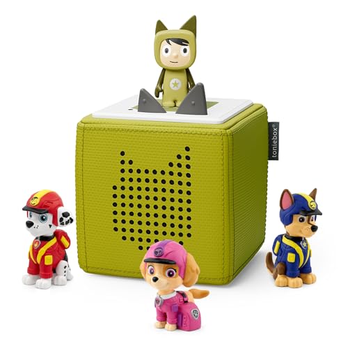 Toniebox Paw Patrol lot vert pour écouter des histoires au lit