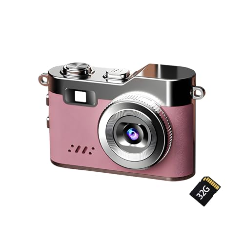 Pocket Sized Camera with LCD Display Lightweight Body for Outdoor Shoots and Social Media Content Creation Portable Camera for Everyday Use