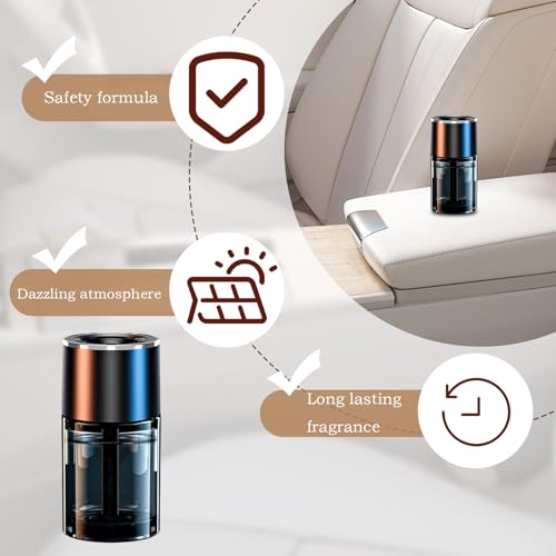 Diffuseur d'huile de voiture USB avec contrôle du parfum réglable - 7