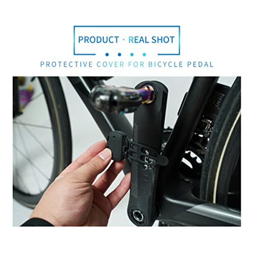 FREDY ÉTui de Protection en Gel pour VéLo pour Capteur de, Couvercle Noir pour Capteur D'Ordinateur, 1 PièCe