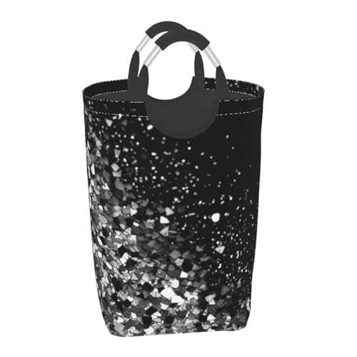 Panier à linge pliable avec poignées solides et structure autoportante - 7