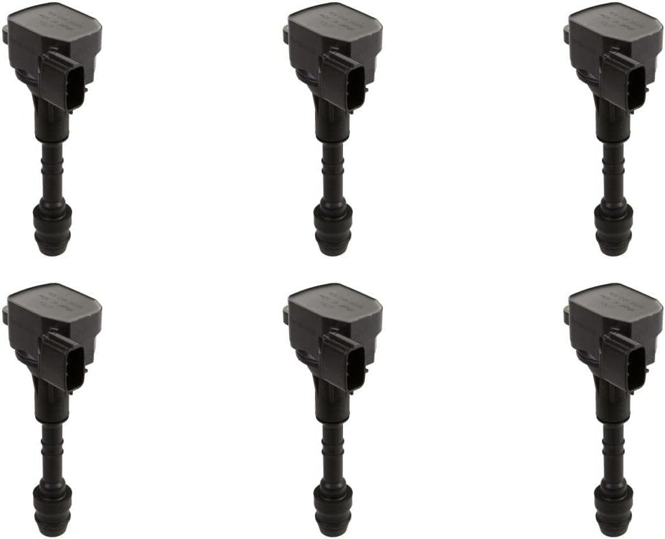 Set of 6 AD Auto Parts Ignition Coil 7805-3357 for Infiniti Nissan I35 QX4 02-19