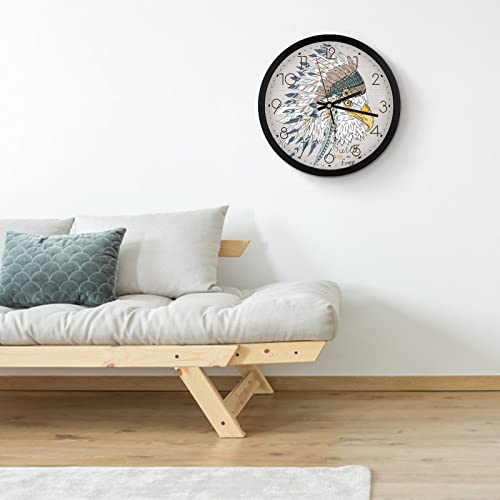 Horloge murale oiseau à grands chiffres pour une lisibilité parfaite - 5