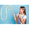 Stretchable Bracelet & Necklace Candy 12-Pack, Multicolor Fruit-Flavored Candy for Kids, and Party Favors, Individually Wrapped