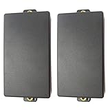 Club Bollywood®No Hole Closed Electric Guitar Pickup Humbucker Covers Double Black| Pickups| Pickups|Musical Instruments & Gear |• Musical Instruments & Gear|2 Pieces Humbucker Pickup Covers