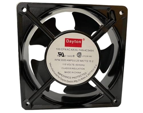 4C549A 115V 120mm 0.25A Fan - 12038 12CM Cooling Fan 120X120X38MM