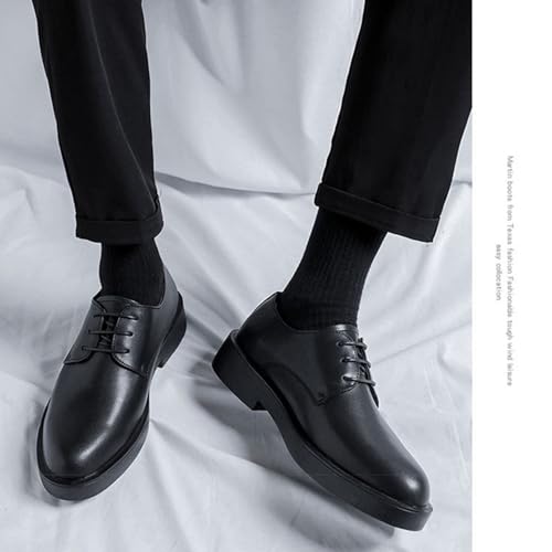 Men's Lace-Ups Classic Oxford Formal Dress Shoes Comfort Business Derby Shoes for Office Work4