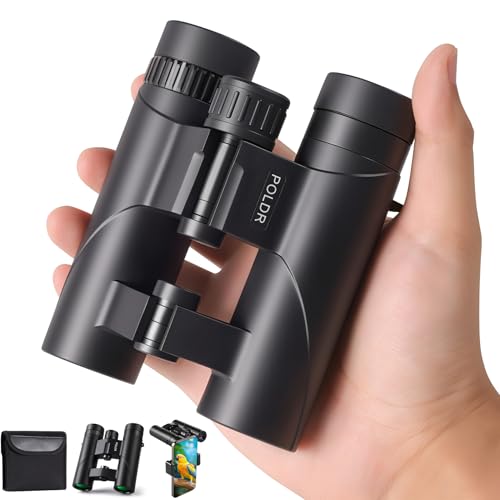 Binoculares compactos POLDR 12x25 para adultos miniatura 1