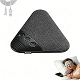 Son clair et immersif depuis l'oreiller : Ce haut-parleur ultra-plat diffuse un son de qualité à travers votre oreiller. Que vous écoutiez de la musique, des podcasts ou des sons relaxants, sa chambre acoustique offre des basses stéréo agréables pour vous détendre et trouver le sommeil