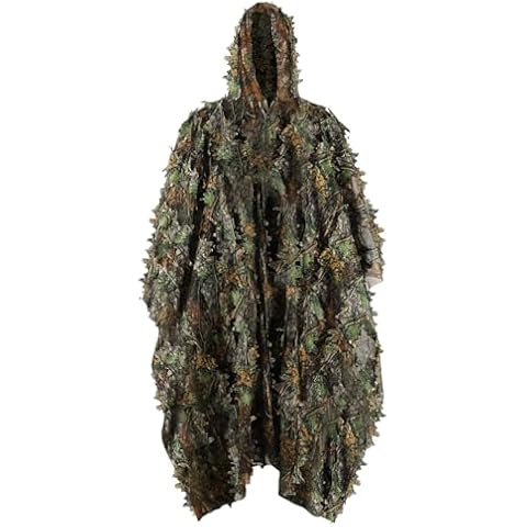 Poncho Ghillie Camouflage Zicac Cover