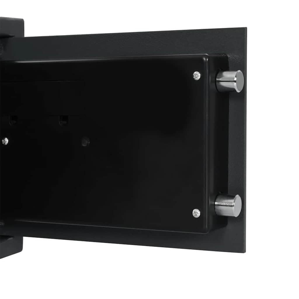 Genérico Caja Fuerte Digital Gris Oscuro 35 x 25 x 25 cm Acero,Seguridad empresarial y del hogar,Cajas fuertes-42011311