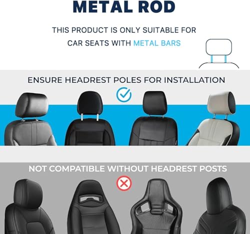 Image of Oshotto (FT-10) Multifunctional Car Backseat Laptop and Food Tray Desk with Phone Holder, Cup Holder & Storage Drawers - Adjustable Foldable Car Table for Work, Travel & Dining