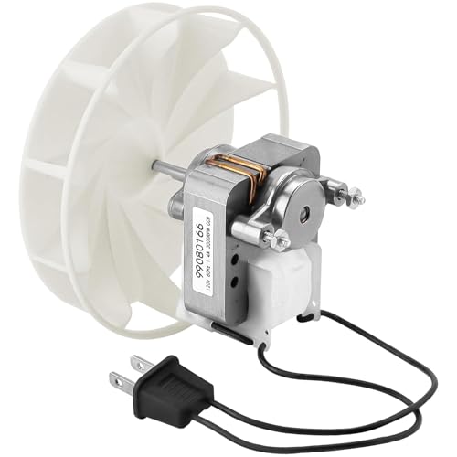 Moteur de ventilateur électrique azzuno 1HP anti surchauffe pour ventilation continue