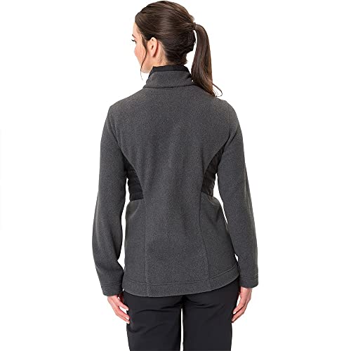 VAUDE Idris III 3-in-1 Parka Damen – Damen-Winterjacke wasserdicht, winddicht & atmungsaktiv mit Eco-Finish, Damen-Doppeljacke mit wärmender Hybrid-Innenjacke – in Schwarz, Größe: 40