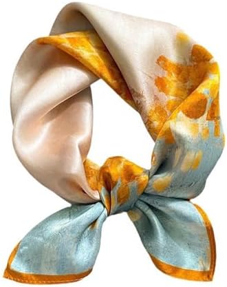 ANDANTINO 100% Mulberry Silk Long Scarf for Women Large Shawls for Headscarf and Neck- Oblong Hair Wraps with Gift Packed