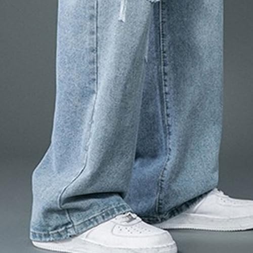 Jean baggy pour homme ample et décontracté à trous style hip-hop - 6