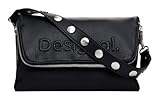 Desigual Women's Accessories - Bolso de piel sintética para mujer, Negro