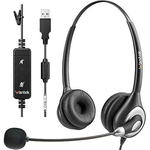 Wantek 602NUSB Noise Cancelling Headset Cover
